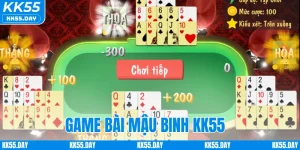 Game Bài Mậu Binh KK55 - Cơ Hội Săn Thưởng Lớn